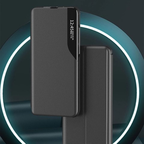 Eco Leather View Case elegancki futerał etui z klapką i funkcją podstawki Xiaomi Redmi Note 11S / Note 11 czarny Eco Leather View Case elegancki futerał etui z klapką i funkcją podstawki Xiaomi Redmi Note 11S / Note 11 czarny