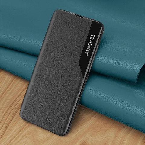 Eco Leather View Case elegancki futerał etui z klapką i funkcją podstawki Xiaomi Redmi Note 11S / Note 11 czarny Eco Leather View Case elegancki futerał etui z klapką i funkcją podstawki Xiaomi Redmi Note 11S / Note 11 czarny
