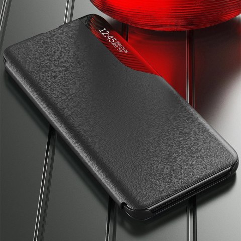 Eco Leather View Case elegancki futerał etui z klapką i funkcją podstawki Xiaomi Redmi Note 11S / Note 11 czarny Eco Leather View Case elegancki futerał etui z klapką i funkcją podstawki Xiaomi Redmi Note 11S / Note 11 czarny