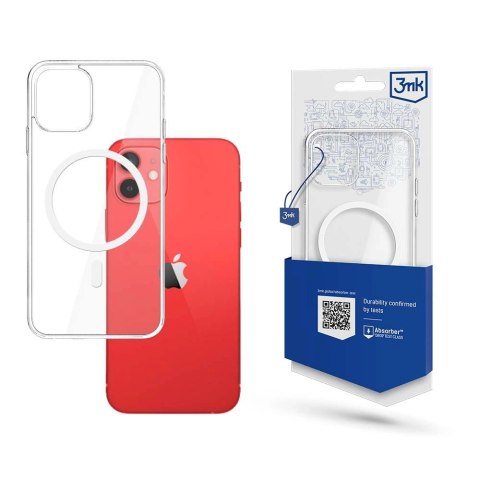 Etui 3mk Mag Case z MagSafe na iPhone 12 mini - przezroczyste Etui 3mk Mag Case z MagSafe na iPhone 12 mini - przezroczyste