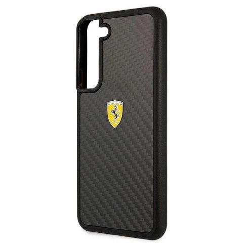 Etui Ferrari On Track Real Carbon na Samsung Galaxy S22 - czarne