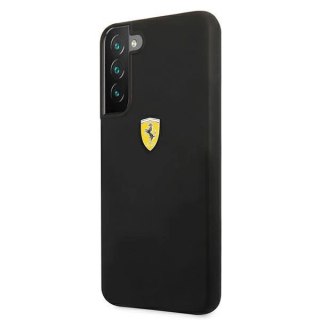 Etui Ferrari On Track Silicone na Samsung Galaxy S22+ - czarne