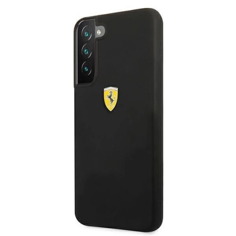 Etui Ferrari On Track Silicone na Samsung Galaxy S22+ - czarne
