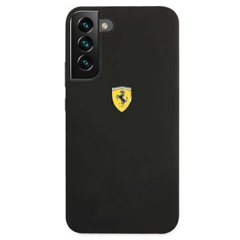 Etui Ferrari On Track Silicone na Samsung Galaxy S22+ - czarne