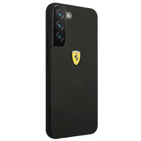 Etui Ferrari On Track Silicone na Samsung Galaxy S22+ - czarne