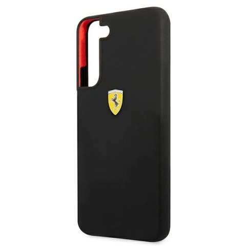 Etui Ferrari On Track Silicone na Samsung Galaxy S22 - czarne