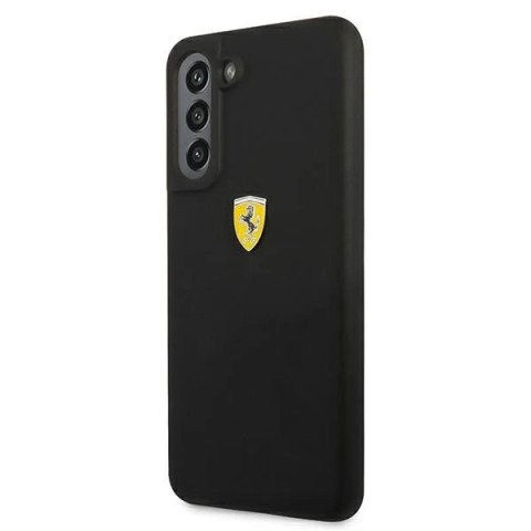 Etui Ferrari Silicone na Samsung Galaxy S21 FE - czarne