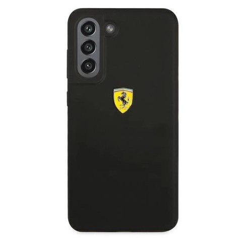 Etui Ferrari Silicone na Samsung Galaxy S21 FE - czarne