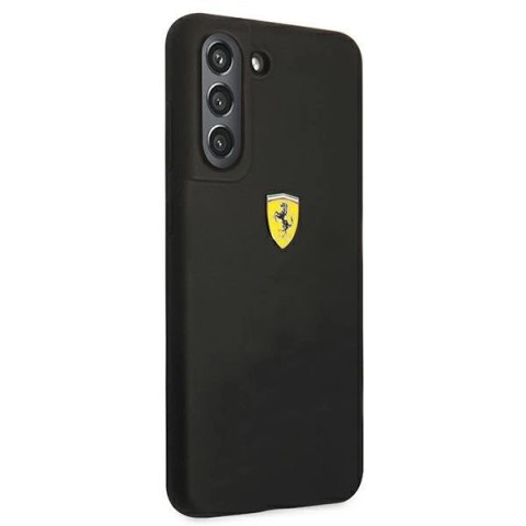 Etui Ferrari Silicone na Samsung Galaxy S21 FE - czarne