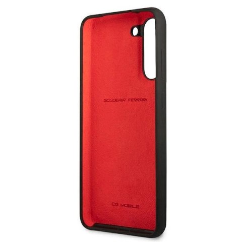 Etui Ferrari Silicone na Samsung Galaxy S21 FE - czarne
