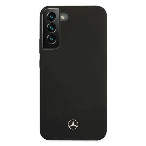 Etui Mercedes Silicone Line na Samsung Galaxy S22+ - czarne Etui Mercedes Silicone Line na Samsung Galaxy S22+ - czarne