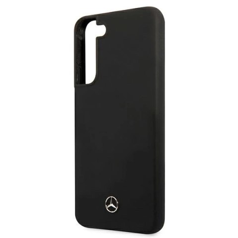 Etui Mercedes Silicone Line na Samsung Galaxy S22 - czarne Etui Mercedes Silicone Line na Samsung Galaxy S22 - czarne