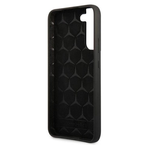 Etui Mercedes Silicone Line na Samsung Galaxy S22 - czarne Etui Mercedes Silicone Line na Samsung Galaxy S22 - czarne