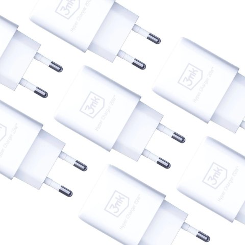 Ładowarka sieciowa 3mk Hyper Charger 20W USB-C USB-A - biała Ładowarka sieciowa 3mk Hyper Charger 20W USB-C USB-A - biała