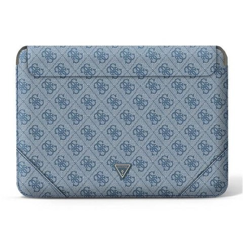 Pokrowiec Guess 4G Uptown Triangle Logo na laptopa 13-14'' - niebieski Pokrowiec Guess 4G Uptown Triangle Logo na laptopa 13-14'' - niebieski