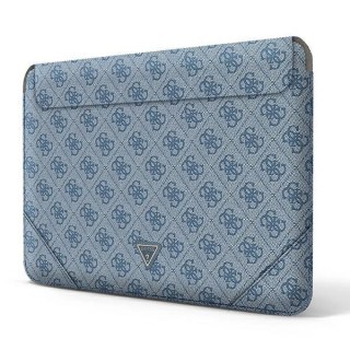 Pokrowiec Guess 4G Uptown Triangle Logo na laptopa 13-14'' - niebieski
