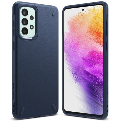 Ringke Onyx wytrzymałe etui pokrowiec Samsung Galaxy A73 granatowy Ringke Onyx wytrzymałe etui pokrowiec Samsung Galaxy A73 granatowy