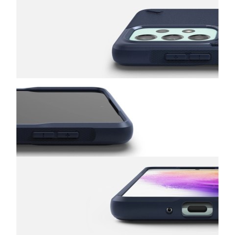 Ringke Onyx wytrzymałe etui pokrowiec Samsung Galaxy A73 granatowy Ringke Onyx wytrzymałe etui pokrowiec Samsung Galaxy A73 granatowy