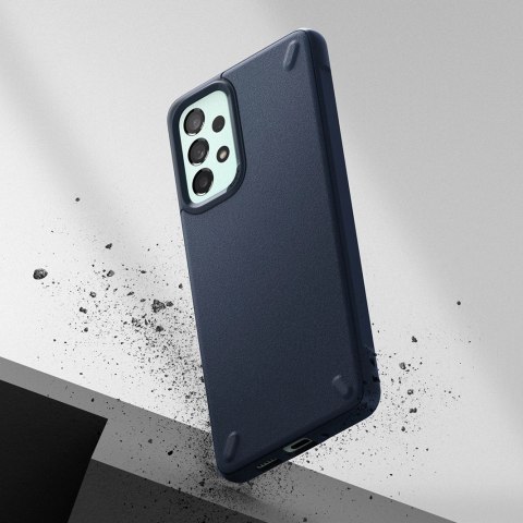 Ringke Onyx wytrzymałe etui pokrowiec Samsung Galaxy A73 granatowy Ringke Onyx wytrzymałe etui pokrowiec Samsung Galaxy A73 granatowy