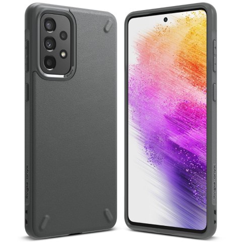 Ringke Onyx wytrzymałe etui pokrowiec Samsung Galaxy A73 szary Ringke Onyx wytrzymałe etui pokrowiec Samsung Galaxy A73 szary