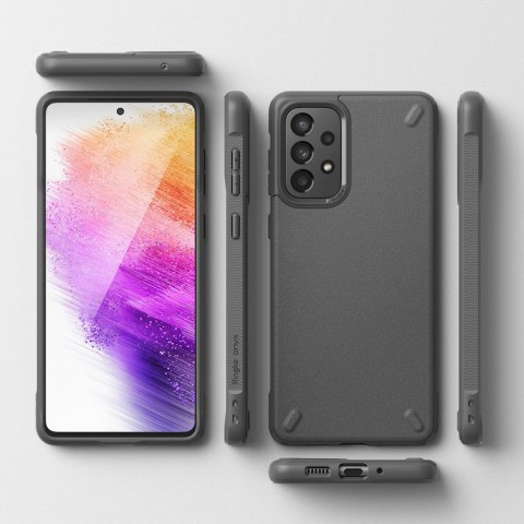 Ringke Onyx wytrzymałe etui pokrowiec Samsung Galaxy A73 szary Ringke Onyx wytrzymałe etui pokrowiec Samsung Galaxy A73 szary