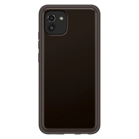 Samsung Soft Clear Cover do Samsung Galaxy A03 czarny (EF-QA036TBEGEU) Samsung Soft Clear Cover do Samsung Galaxy A03 czarny (EF-QA036TBEGEU)