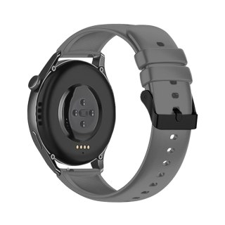 Strap One silikonowa opaska pasek bransoleta bransoletka do zegarka Huawei Watch GT 3 42 mm ciemnoszary