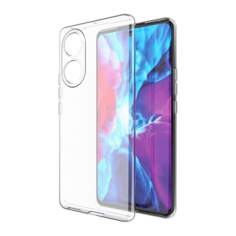 Żelowy pokrowiec etui Ultra Clear 0.5mm Honor 50 Pro przezroczysty Żelowy pokrowiec etui Ultra Clear 0.5mm Honor 50 Pro przezroczysty