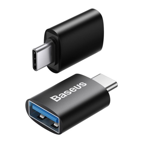Adapter Baseus Ingenuity Series z USB-C do USB-A 10Gb/s - czarny Adapter Baseus Ingenuity Series z USB-C do USB-A 10Gb/s - czarny
