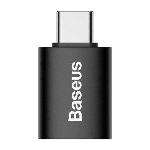 Adapter Baseus Ingenuity Series z USB-C do USB-A 10Gb/s - czarny Adapter Baseus Ingenuity Series z USB-C do USB-A 10Gb/s - czarny