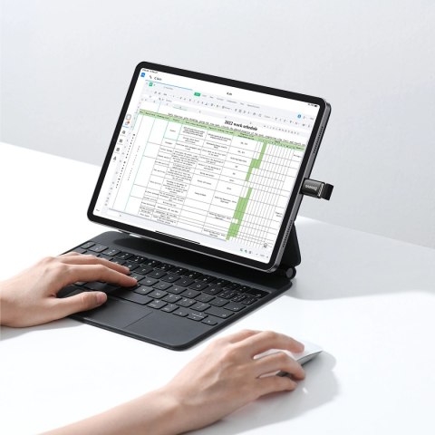 Adapter Baseus Ingenuity Series z USB-C do USB-A 10Gb/s - czarny Adapter Baseus Ingenuity Series z USB-C do USB-A 10Gb/s - czarny