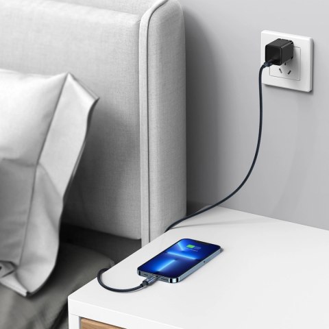 Baseus Explorer Series kabel przewód USB Typ C - Lightning 20W 1m czarny (CATS000001)