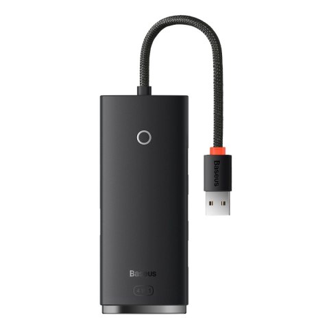 Baseus Lite Series HUB 4-Portowy (USB-A do 4xUSB-A 3.0) 0.25m czarny (WKQX030001) Baseus Lite Series HUB 4-Portowy (USB-A do 4xUSB-A 3.0) 0.25m czarny (WKQX030001)