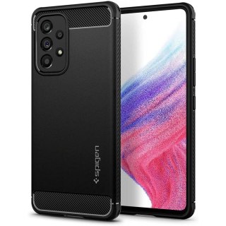 Etui Spigen Rugged Armor na Samsung Galaxy A53 5G - czarny mat