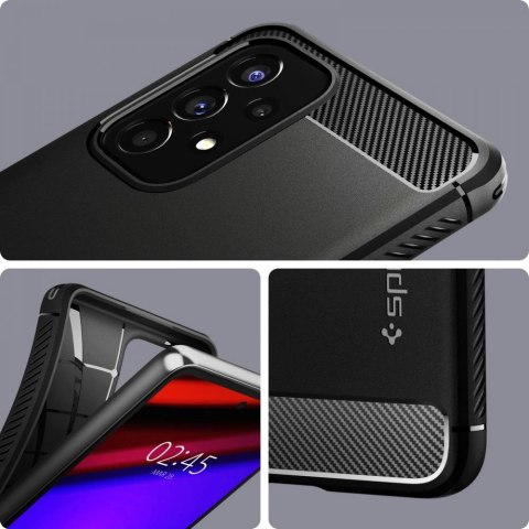 Etui Spigen Rugged Armor na Samsung Galaxy A53 5G - czarny mat