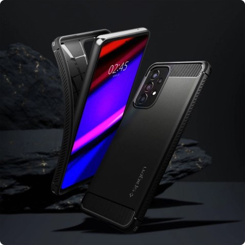 Etui Spigen Rugged Armor na Samsung Galaxy A53 5G - czarny mat