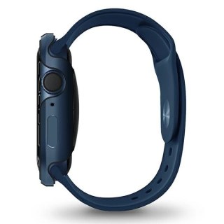 Etui UNIQ Valencia na Apple Watch 4/5/6/SE 45/44mm - niebieskie