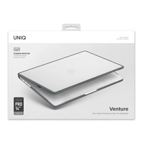 Etui Uniq Venture na MacBook Pro 14" (2021) - szare Etui Uniq Venture na MacBook Pro 14" (2021) - szare