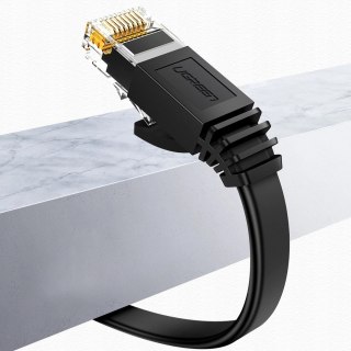 Kabel Ugreen NW102 50174 płaski sieciowy LAN Ethernet Cat. 6 2m - czarny