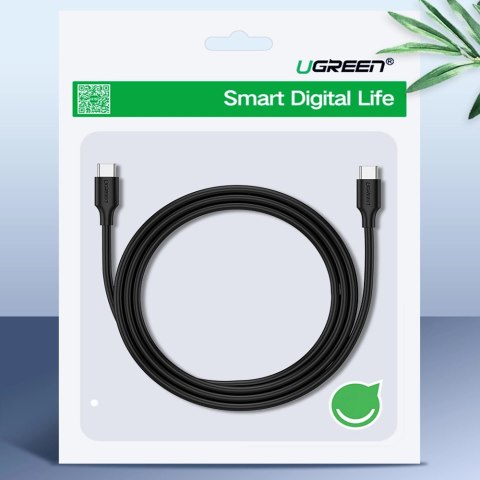 Kabel Ugreen US286 USB-C - USB-C PD QC 3A 480Mb/s 1,5m - czarny Kabel Ugreen US286 USB-C - USB-C PD QC 3A 480Mb/s 1,5m - czarny