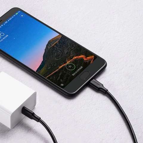 Kabel Ugreen US286 USB-C - USB-C PD QC 3A 480Mb/s 1m - czarny Kabel Ugreen US286 USB-C - USB-C PD QC 3A 480Mb/s 1m - czarny