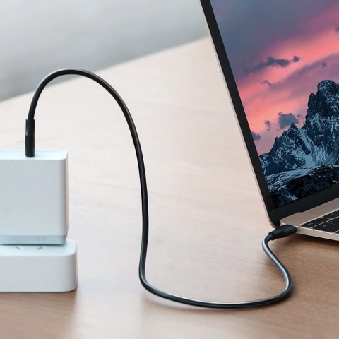 Kabel Ugreen US286 USB-C - USB-C PD QC 3A 480Mb/s 2m - czarny Kabel Ugreen US286 USB-C - USB-C PD QC 3A 480Mb/s 2m - czarny