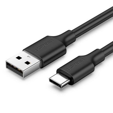 Kabel Ugreen US287 60114 USB-A / USB-C 3A 0.25m - czarny Kabel Ugreen US287 60114 USB-A / USB-C 3A 0.25m - czarny