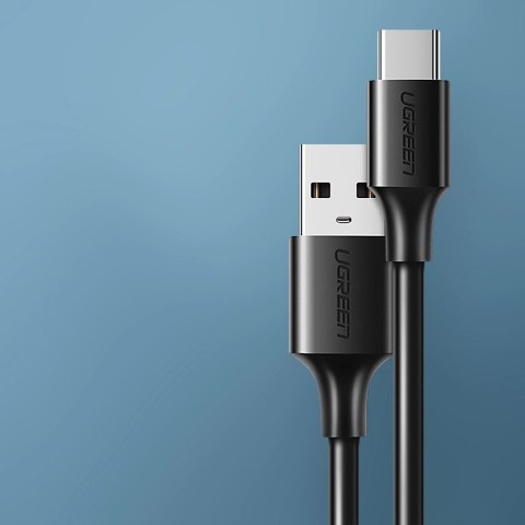 Kabel Ugreen US287 60114 USB-A / USB-C 3A 0.25m - czarny Kabel Ugreen US287 60114 USB-A / USB-C 3A 0.25m - czarny