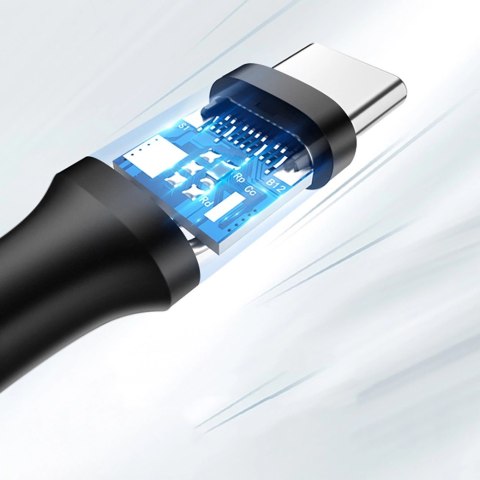 Kabel Ugreen US287 60114 USB-A / USB-C 3A 0.25m - czarny Kabel Ugreen US287 60114 USB-A / USB-C 3A 0.25m - czarny