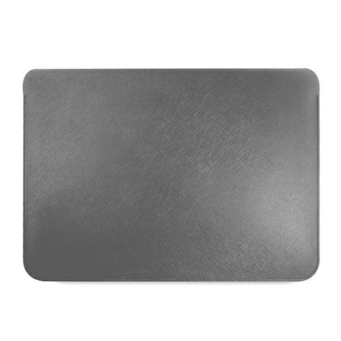 Pokrowiec Karl Lagerfeld Saffiano Ikonik Karl na laptopa 16'' - srebrny Pokrowiec Karl Lagerfeld Saffiano Ikonik Karl na laptopa 16'' - srebrny