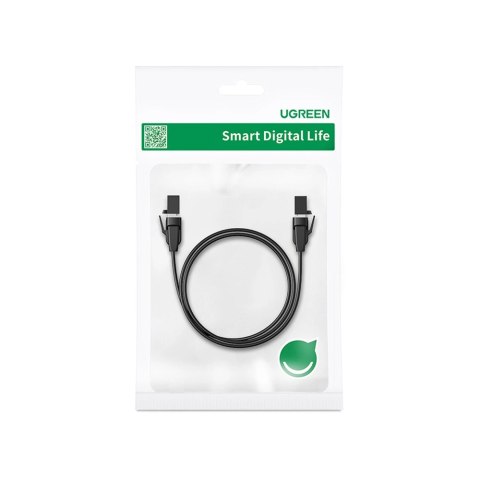Ugreen kabel LAN Ethernet Cat.8 U/FTP płaski 2m czarny (NW134) Ugreen kabel LAN Ethernet Cat.8 U/FTP płaski 2m czarny (NW134)