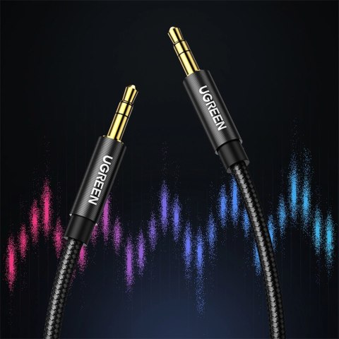 Ugreen kabel audio 2 x mini jack 3,5mm 2m czarny (50363 AV112)