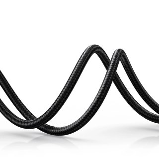 Ugreen kątowy kabel AUX 2 x mini jack 3,5 mm 1m niebieski (AV112)