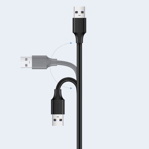 Ugreen przedłużka adapter USB 2.0 5m czarny (US103) Ugreen przedłużka adapter USB 2.0 5m czarny (US103)
